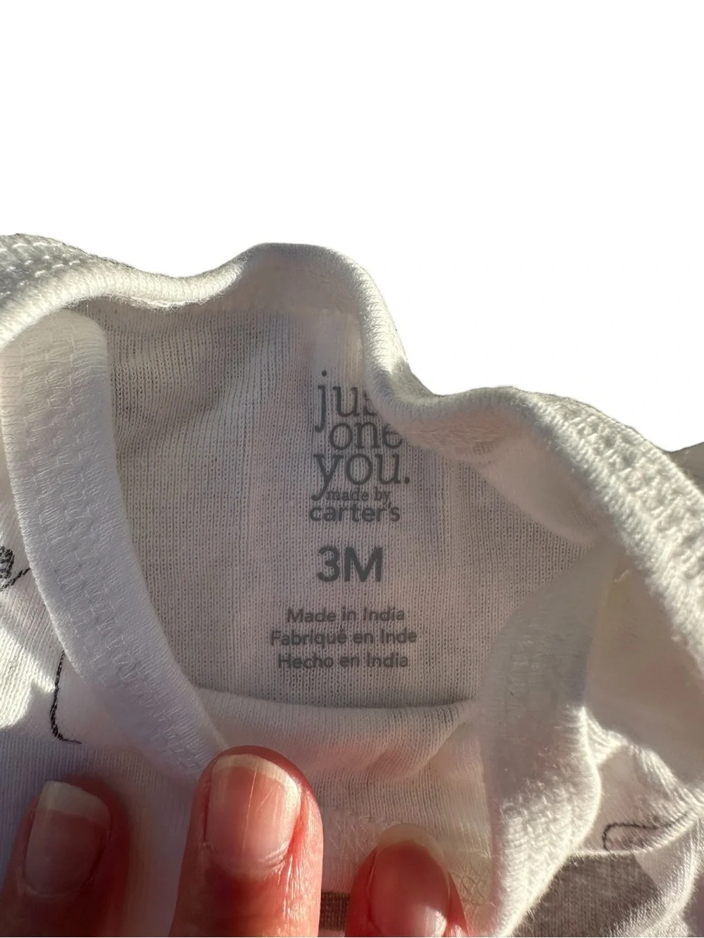 Carter’s Just One You short sleeve bodysuit lot size 0-3 months